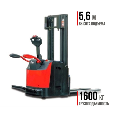 Штабелер с платформой премиум НС CDD16-AC1S VFH550 Юликон, техническая поддержка промышленных предприятий