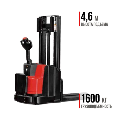 Штабелер с платформой стандарт HC CDD16-AEC2S VFHM450 Юликон, техническая поддержка промышленных предприятий